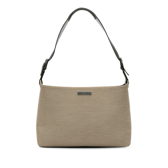 Pre-Loved Gucci Canvas Shoulder Bag - Picture 1 of 10
